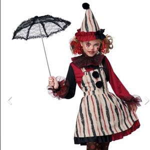 Clown Costume, Kids Size Large